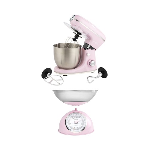 Salter retro pink stand mixer - retro,