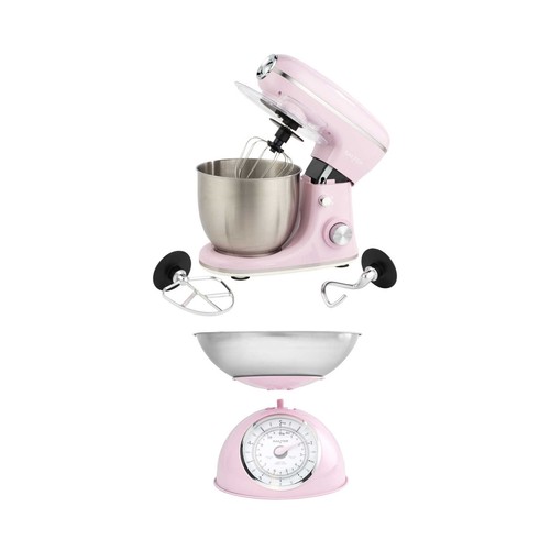 Salter retro pink stand mixer - salter,