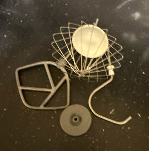Mixer attachments set whisk - mixer,