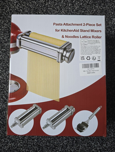 Pasta maker attachment - set, for