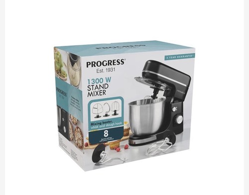 Progress 1300w stand mixer - progress, 5l